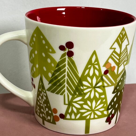 Starbucks Holiday Christmas Tree Mug 16 Fl.Oz. 2010 NWOT - Picture 2 of 4